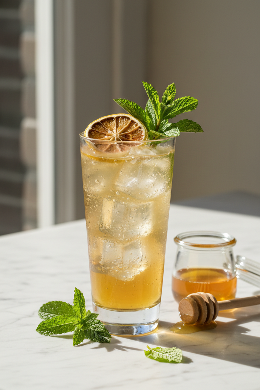 Dehydrated Lemon & Ginger Fizz